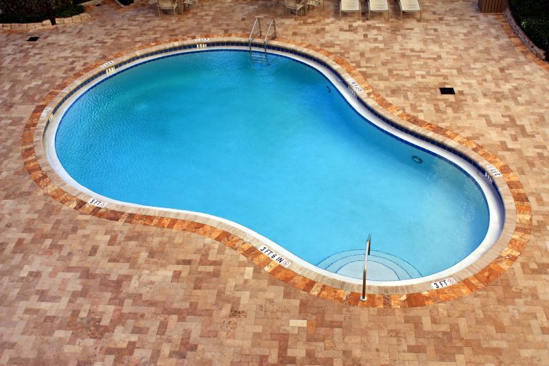 Outdoor Pool Paving